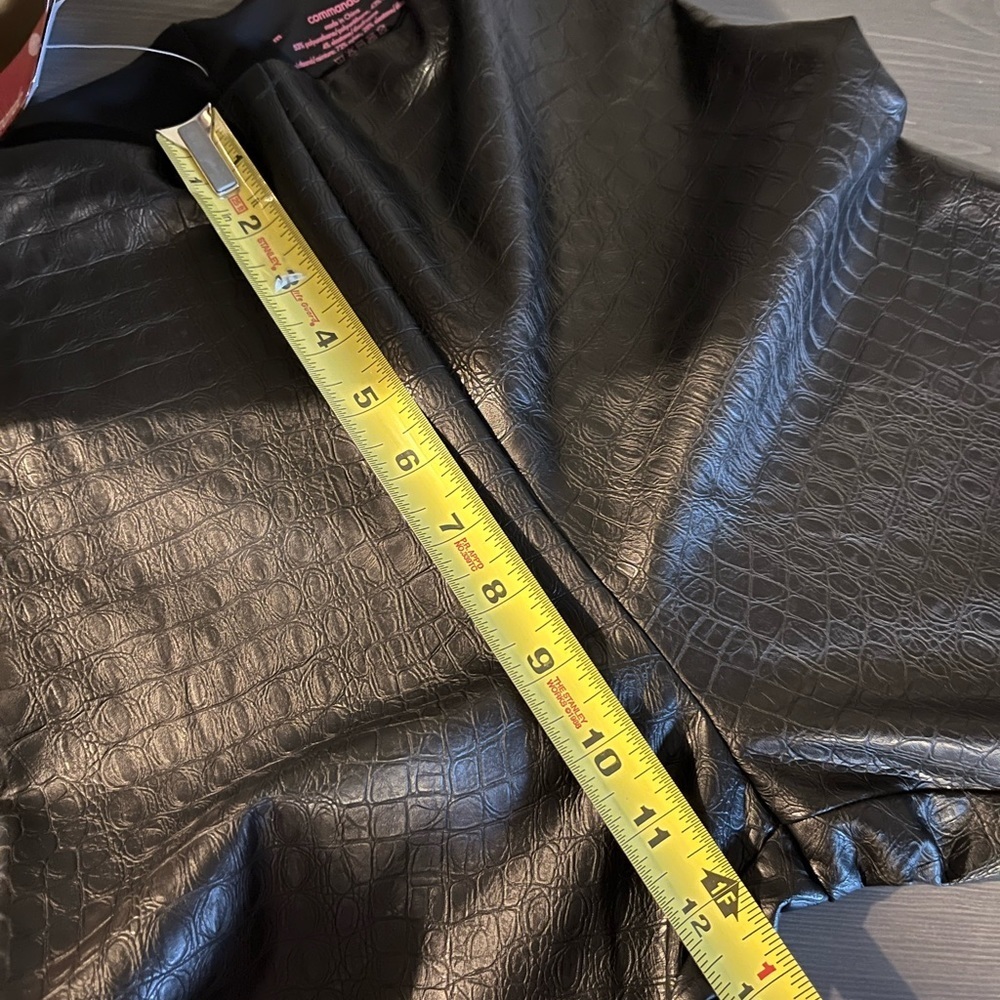 Commando Faux Leather Animal Print Leggings NWT - Picture 12 of 12